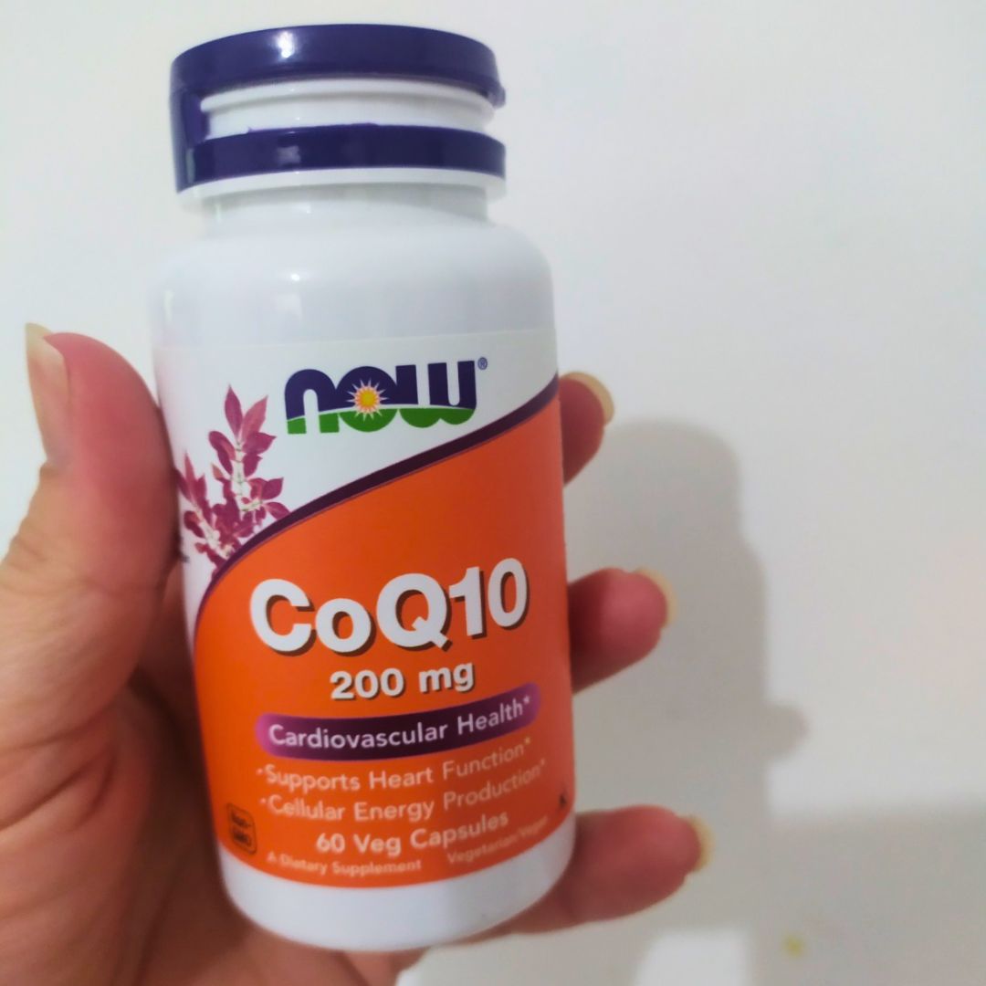 Coq 10, 200 mg – Now Foods – 60 – VegCap na Amazon