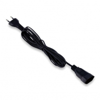 Cordao Prolongador Bipolar 3m - Preto Force Line, 4950 na Amazon