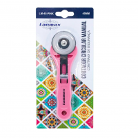 Cortador Circular 45mm Rosa Profissional Patchwork Scrapbook na Amazon
