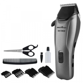 Cortador de Cabelos Britânia Titanium 18W - BCR18T na KaBuM!