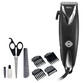 Cortador de Cabelos Philco PCR12CR Skull Pro Chrome 9 Em 1 127V na C&A