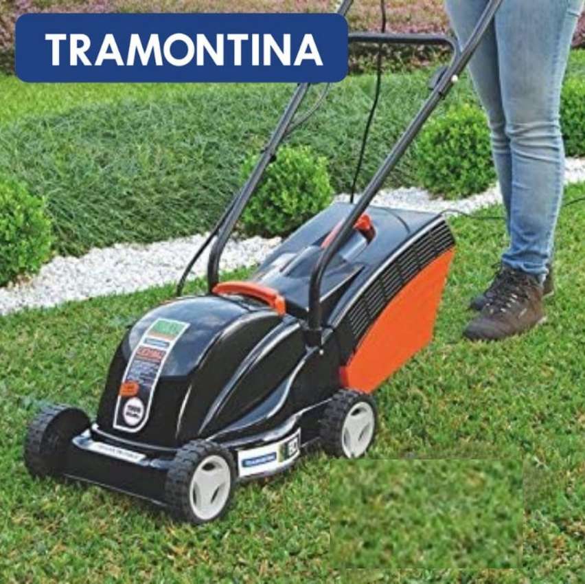Cortador De Grama Elétrico Tramontina Ce35m2 Com Diâmetro De Corte De 350 Mm Coletor Rígido E Chassi Metálico 1300 W 220 V 1300w na Amazon
