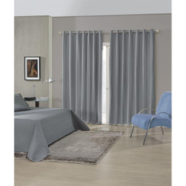 Cortina Blackout de Sala e Quarto Em Tecido 3,00x2,50m na Extra