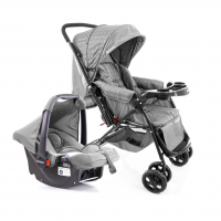 Cosco Kids, Travel System Reverse, Cinza Rajado na Amazon