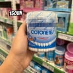 Cotonetes Hastes Flexíveis Pote,150un na Amazon