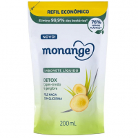 Coty Refil Sabonete Líquido Monange Detox 200Ml na Amazon