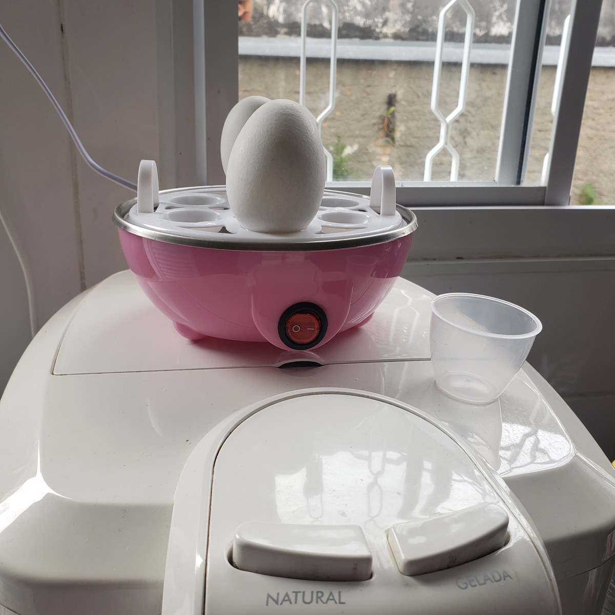 Cozedor de Ovos Eletrico, Máquina de Cozinhar 7 Ovos Elétrica Cozedor de Ovos Elétrico na Amazon