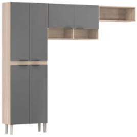 Cozinha Compacta Demóbile Dalu 6 Portas na Magazine Luiza