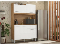 Cozinha Compacta Demóbile Íris 6 Portas 1 Gaveta na Magazine Luiza