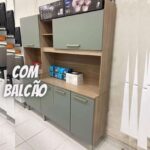 Cozinha Compacta Demóbile Select com Balcão – Nicho para Micro-ondas 6 Portas 2 Gavetas na Magazine Luiza