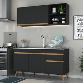Cozinha Compacta Veneza Gb Multimóveis com Armário e Balcão - Mp2079 na Amazon