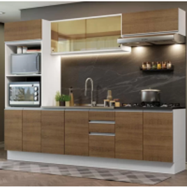 Cozinha Completa 100% MDF Acordes 270007 com Armário e Balcão -  Madesa na Lojas Colombo