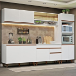 Cozinha Completa Madesa Reims 310002 com Armário e Balcão – Branco na Amazon