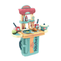 Cozinha De Brinquedo Chefs 3 Em 1 Mega Compras MC1006M na Ri Happy
