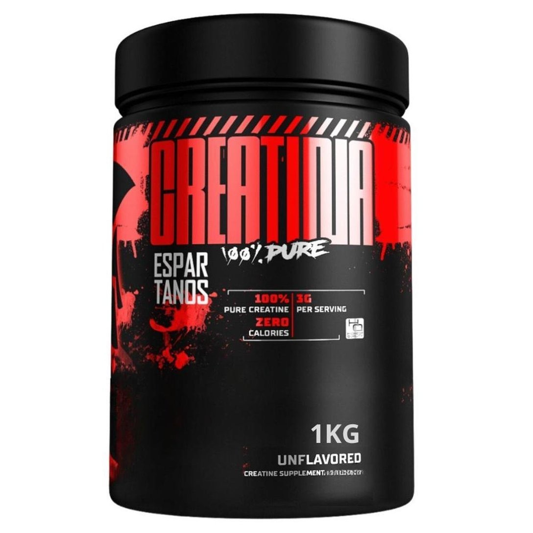 Creatina Monohidratada 100% Pura 1kg – Espartanos na Netshoes