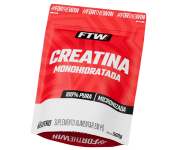 Creatina Monohidratada 100% Pura – Absorção Rápida para Ganho de Massa e Performance (Refil 500G) na Amazon