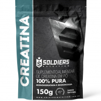 Creatina Monohidratada 150g - 100% Pura Importada - Soldiers Nutrition na Amazon