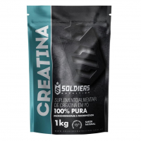 Creatina Monohidratada 1Kg - 100% Pura Importada - Soldiers Nutrition - Marketplace na Amazon
