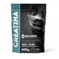 Creatina Monohidratada 600g - 100% Pura Importada - Soldiers Nutrition na Amazon