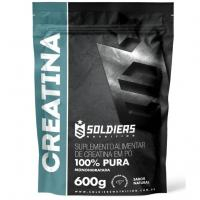 Creatina Monohidratada 600g - 100% Pura Importada - Soldiers Nutrition na Amazon