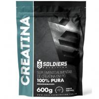 Creatina Monohidratada 600g - 100% Pura Importada - Soldiers Nutrition na Amazon