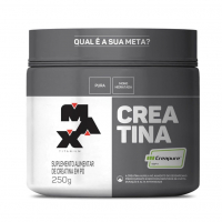 Creatina Monohidratada Creapure Em Pó Pote 250g Max Titanium na Amazon