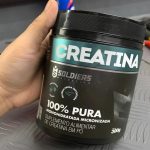 Creatina Monohidratada Pote 300g – 100% Pura Importada – Soldiers Nutrition na Amazon