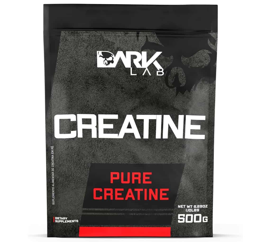 Creatina Pura Refil 500G Monohidratada Dark Lab na Amazon