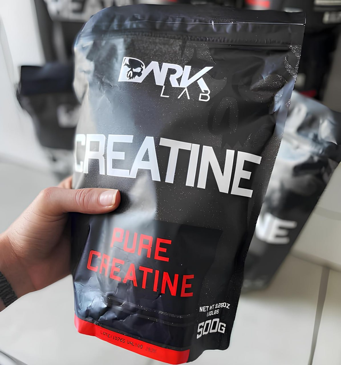 Creatina Pura Refil 500G Monohidratada Dark Lab na Amazon