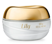 Creme Acetinado Hidratante Desodorante Corporal Lily 250g na O Boticário