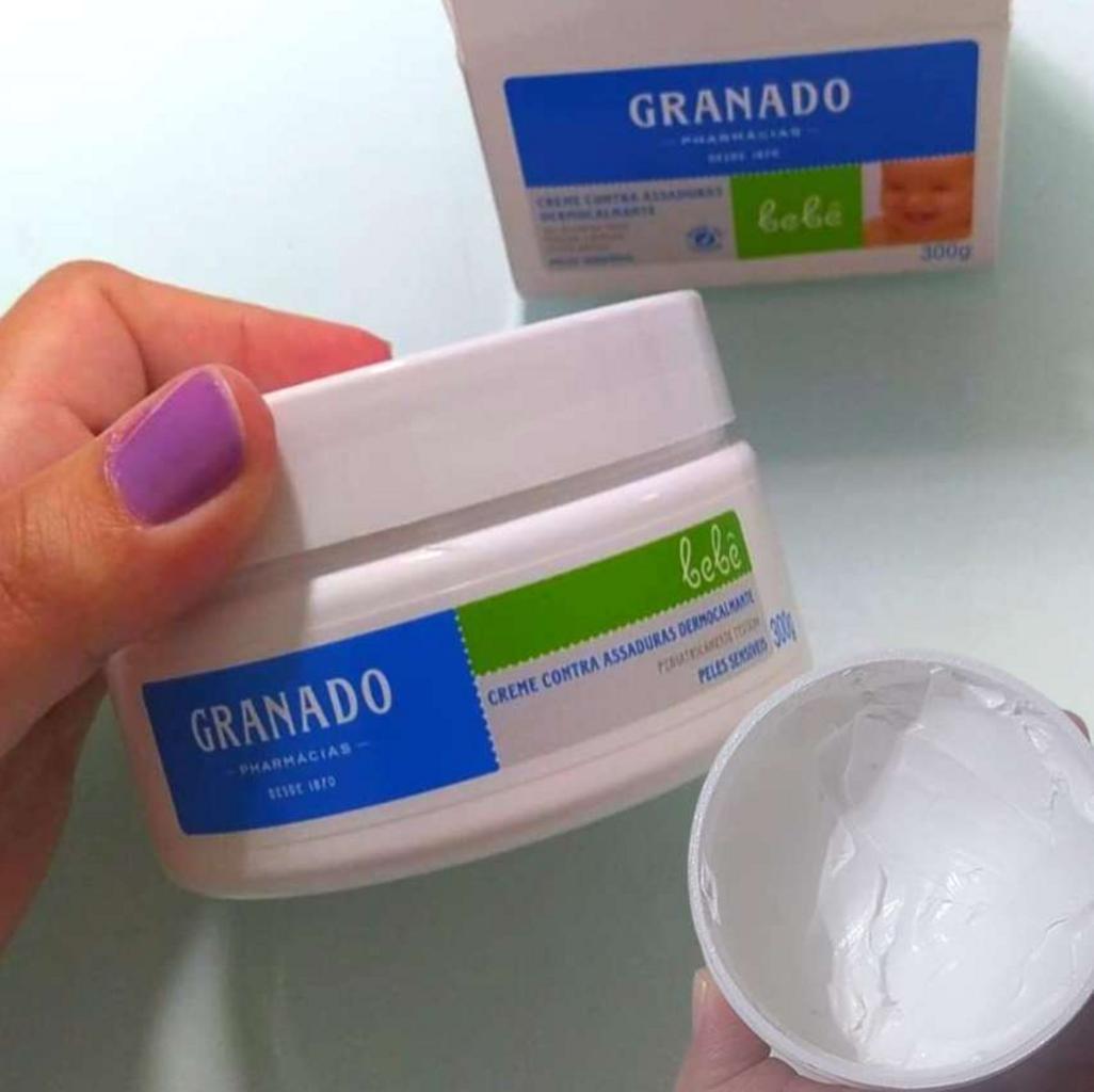 Creme Assaduras Dermocalmante Bebe Pele Sensíveis, Granado, 300g na Amazon
