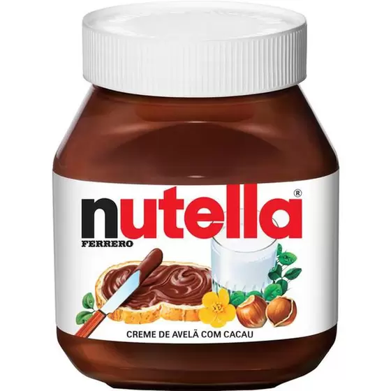 Creme de Avelã com Cacau 650g Creme de Nutella na Magazine Luiza