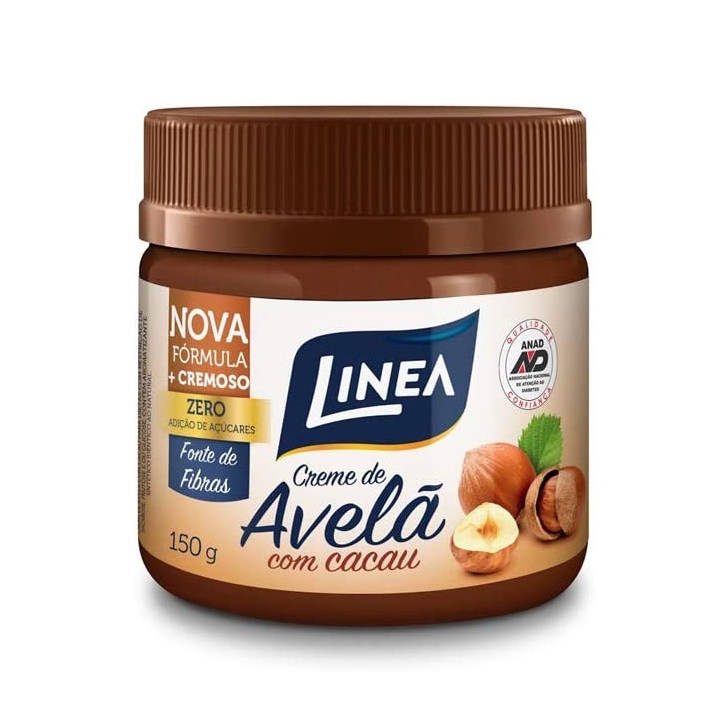 Creme de Avelã com Cacau Linea 150g na Amazon