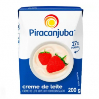 Creme De Leite Integral Piracanjuba 200g na Magazine Luiza