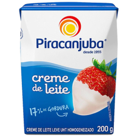 Creme de Leite UHT Piracanjuba - 200g na Casas Bahia