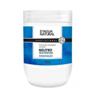 Creme De Massagem Neutro D'Agua Natural 650 G na Amazon