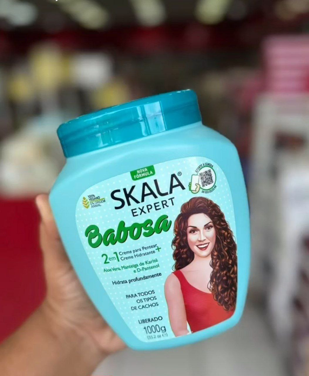 Creme de Tratamento Skala Babosa 1Kg na Amazon