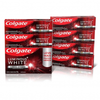Creme Dental Clareador Colgate Luminous White Carvão Ativado 70g 4 Unidades na Amazon