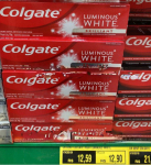 Creme Dental Colgate Luminous White Brilliant 70g Edição Limitada na Amazon