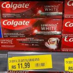Creme Dental Colgate Luminous White Carvão Ativado 70G, Colgate, 70g na Amazon