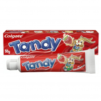 Creme Dental Colgate Tandy Morangostoso 50G na Amazon