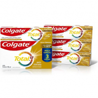 Creme Dental Colgate Total 12 Anti Tártaro 3 Unid 90G 3 Unid 90G Preço Especial, Colgate na Amazon