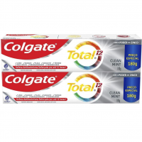 Creme Dental Colgate Total 12 Clean Mint - 2 Unidades De 180g na Amazon