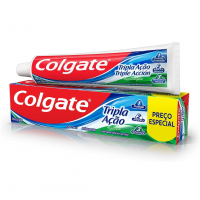 Creme Dental Colgate Tripla Ação Menta Original 180G na Amazon