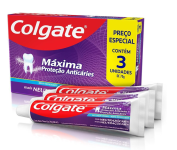 Creme Dental Máxima Proteção Anticáries mais Neutraçúcar 70g – Colgate – Promo Leve 3 Pague 2 na Amazon