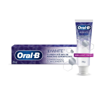 Creme Dental Oral-b 3d White Brilliant Fresh – 70g na Pague Menos
