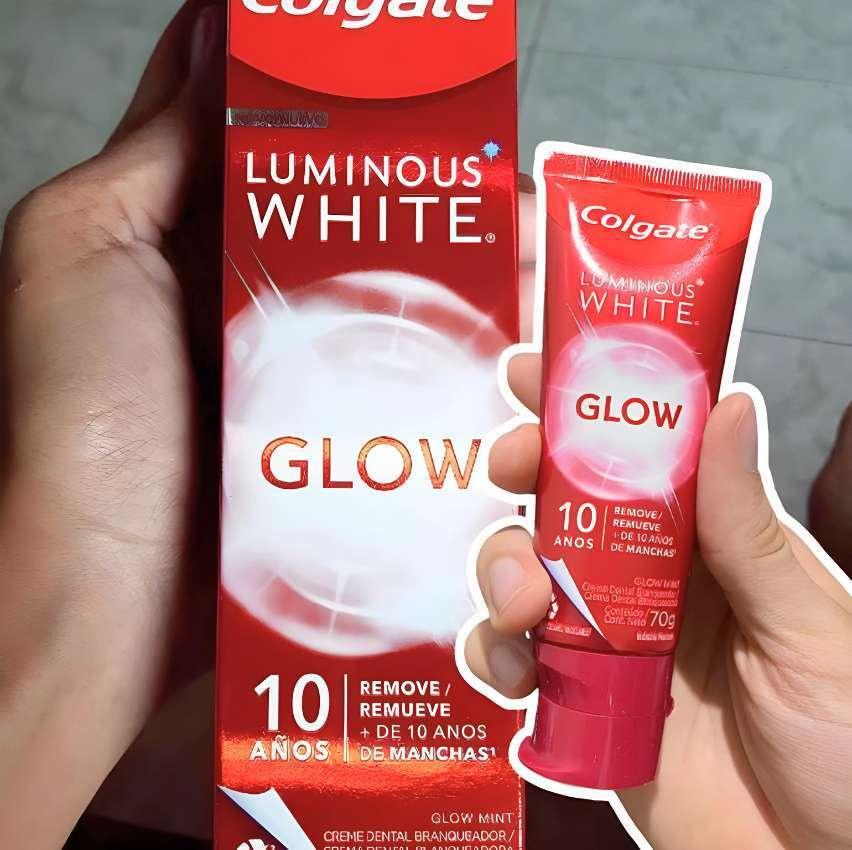 Creme Dental Para Clareamento Colgate Luminous White Glow 70g na Amazon