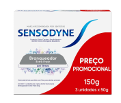 Creme Dental Sensodyne – Sensibilidade e Branqueador Extra Fresh Leve 3 e Pague 2, Anti Tártaro na Amazon