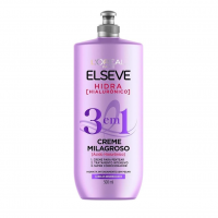Creme Milagroso 3 Em 1 Elseve Hidra Hialurônico 500ml na Amazon