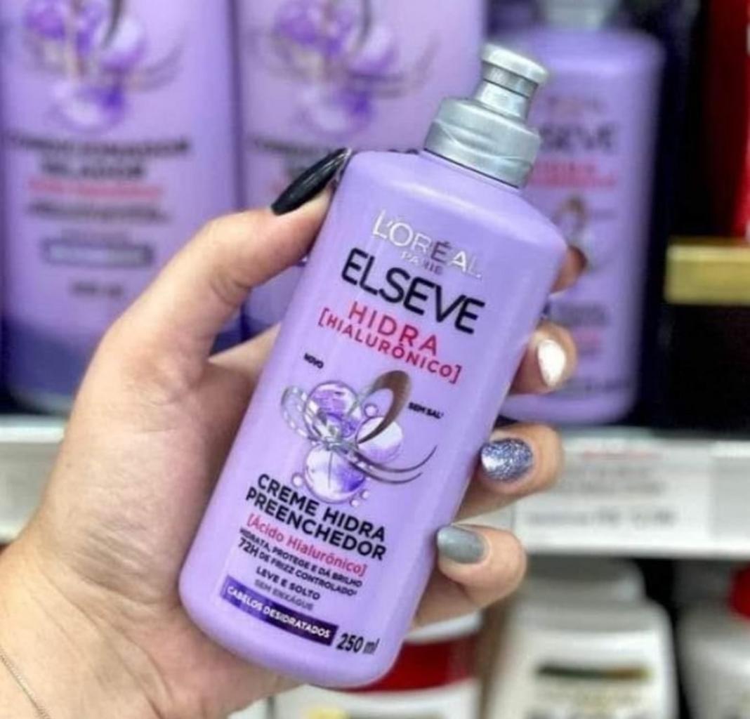 Creme para Pentear Preenchedor L’Oréal Paris Elseve Hidra Hialurônico, 250ml na Amazon